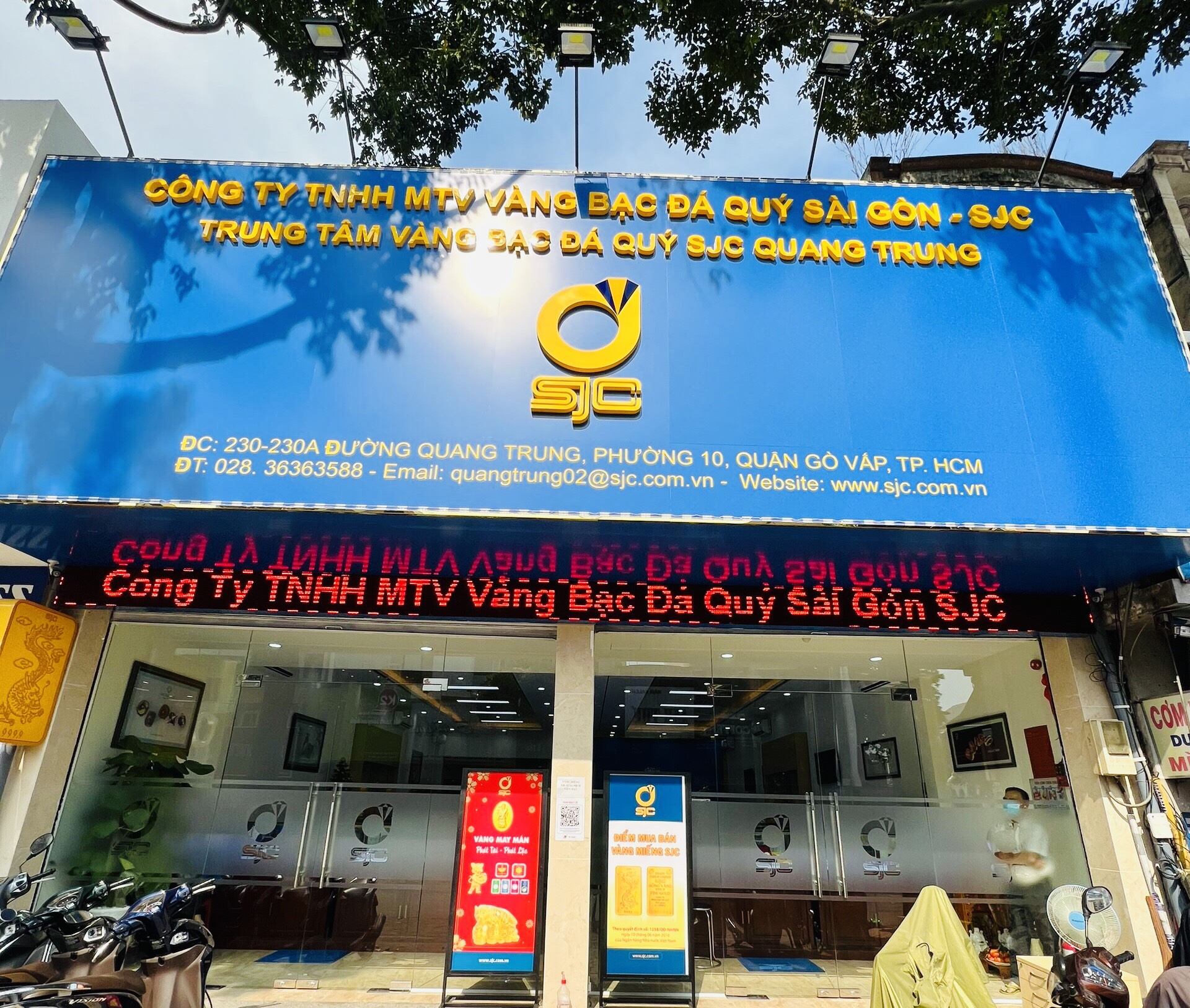 Cửa hàng SJC Nguyễn Văn Nghi - Gò Gấp