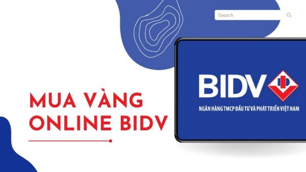 Mua vàng online BIDV