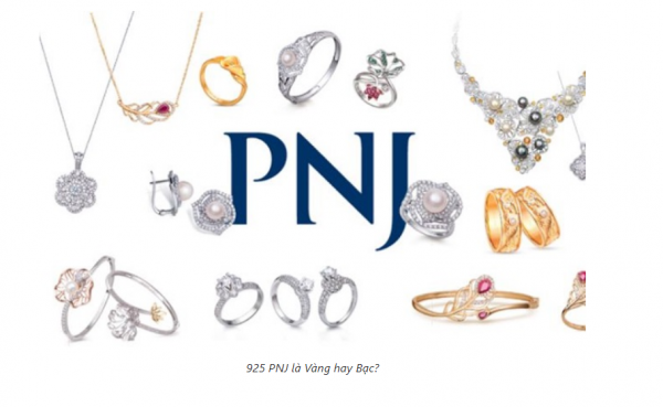 Bạc PNJ cung cấp các trang sức bạc chất lượng