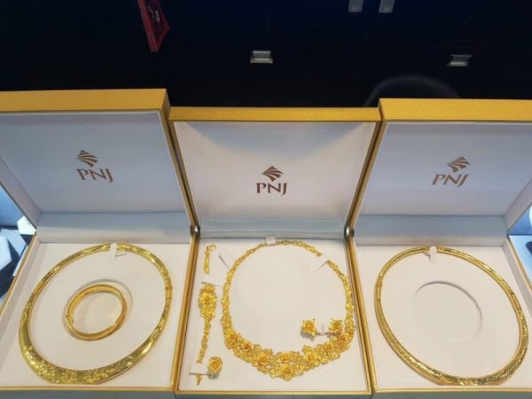 Các sản phẩm vàng tại PNJ thiết kế tinh tế
