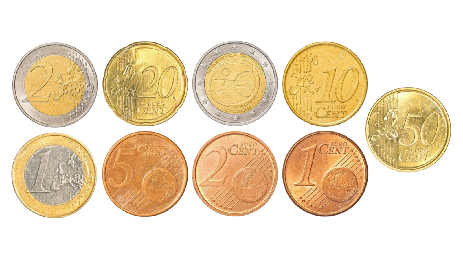 Các đồng tiền kim loại Euro